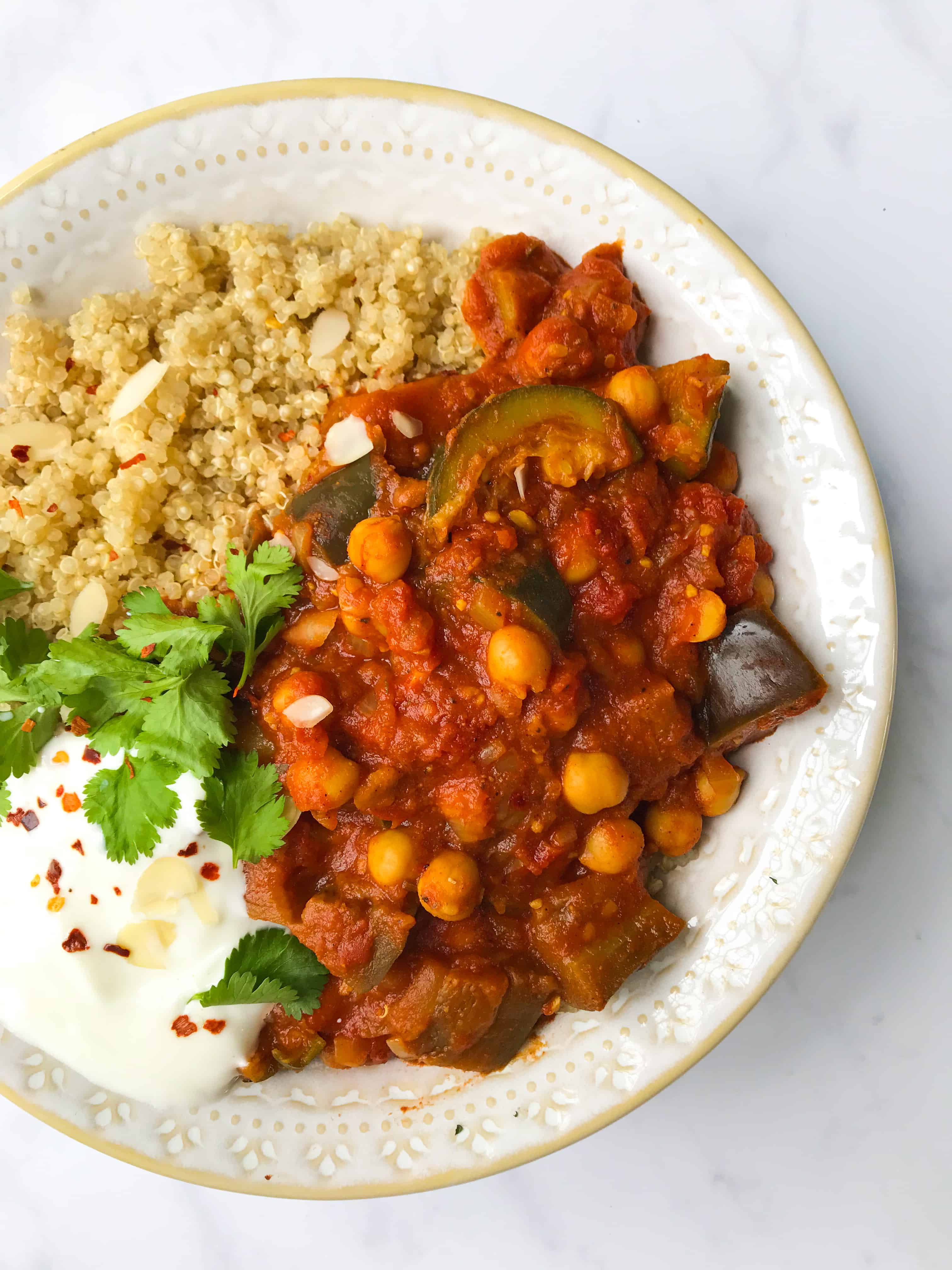 Moroccan Chickpea Stew - Vegan, GF & Healthy!
