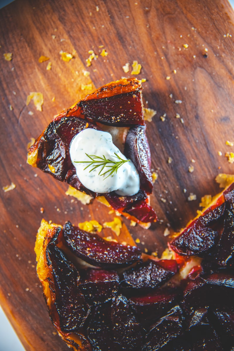 Beetroot Tarte Tatin - Georgie Eats