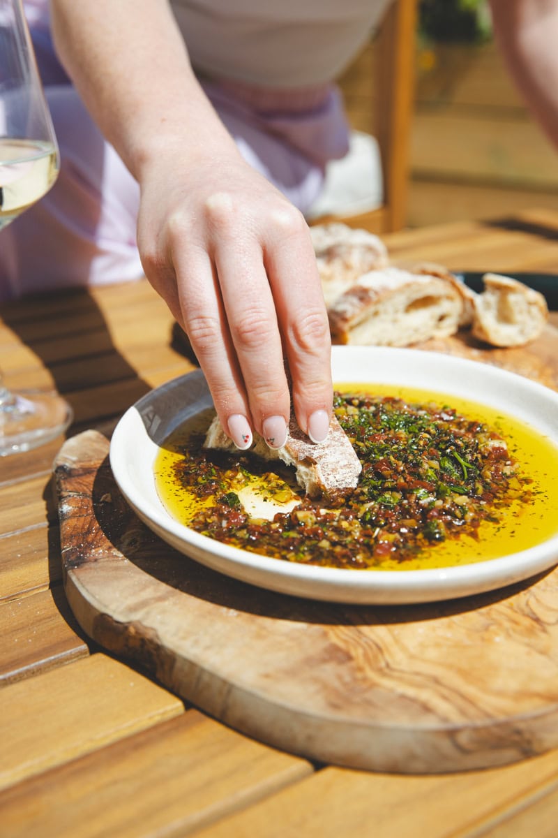 Next Level Bread Dipping Oil - Georgie Eats