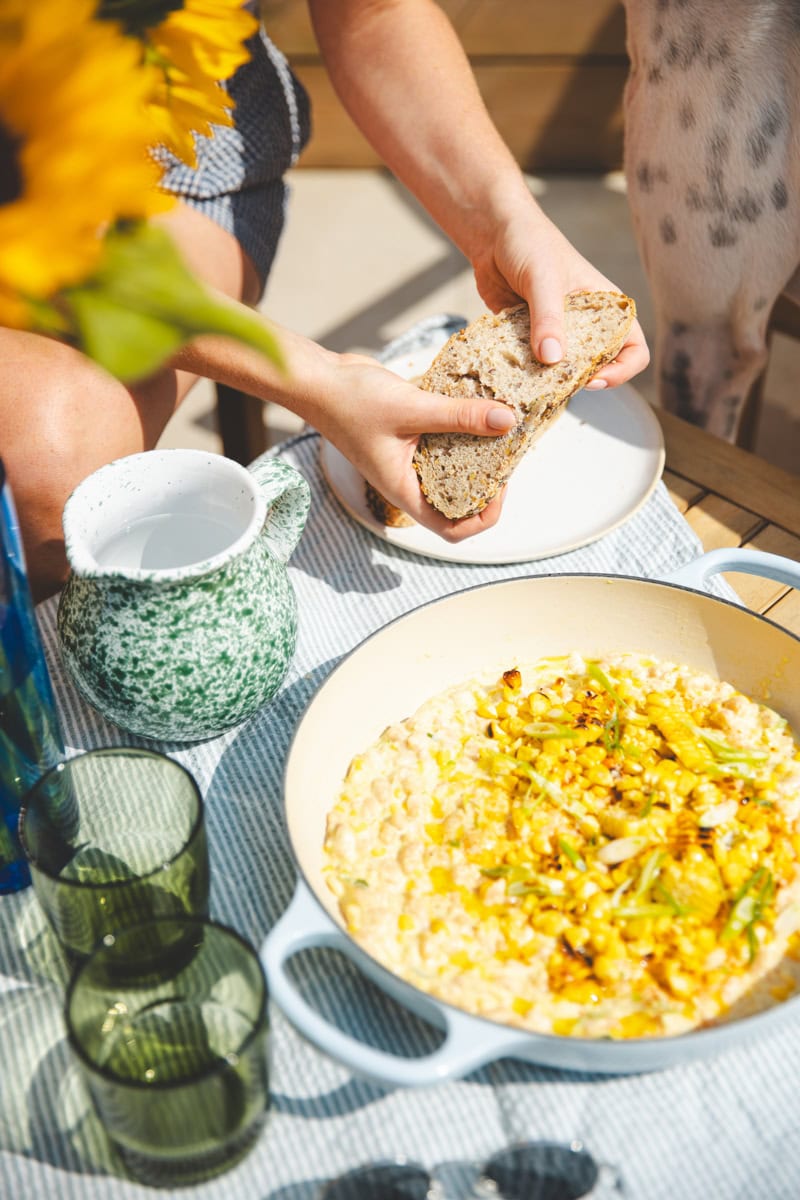 Creamed Corn Beans - Georgie Eats