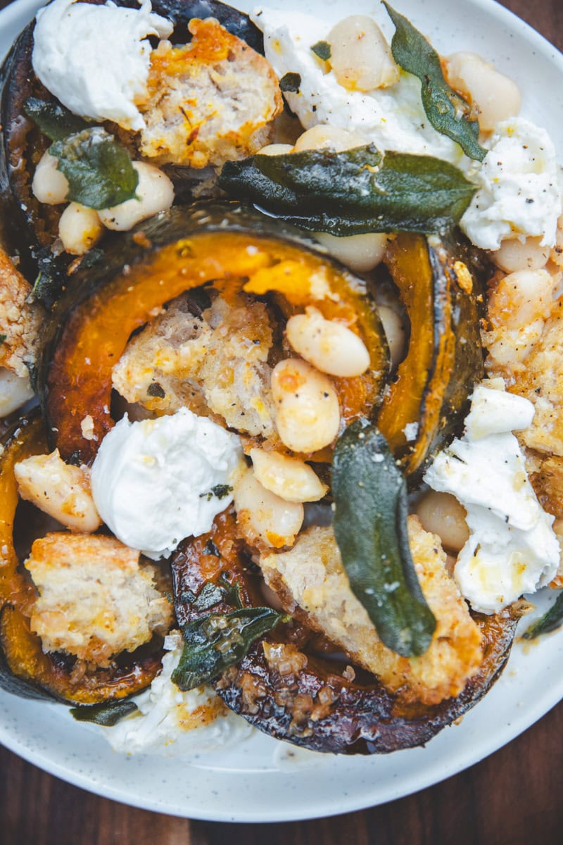 Squash Panzanella - Georgie Eats