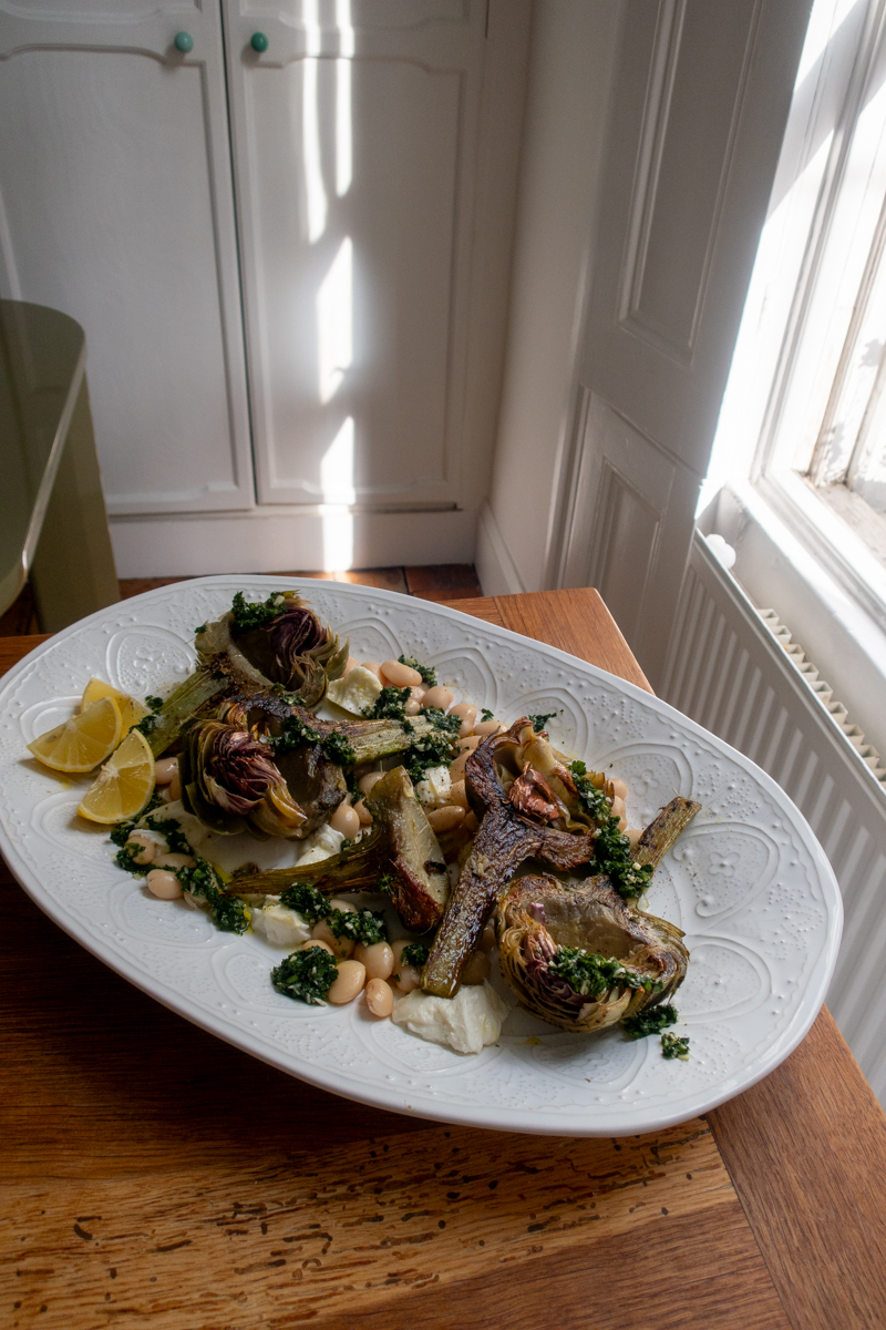 ARTICHOKE HEARTS & A (KINDA) GREMOLATA